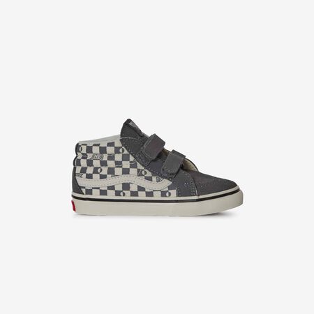 VANS SK8-MID CHECK V NOIR/BLANC B&Eacute;B&Eacute;