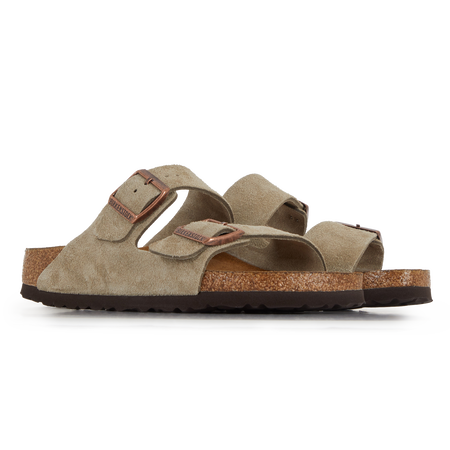 BIRKENSTOCK arizona ARIZONA SUEDE TAUPE TAUPE DAMES