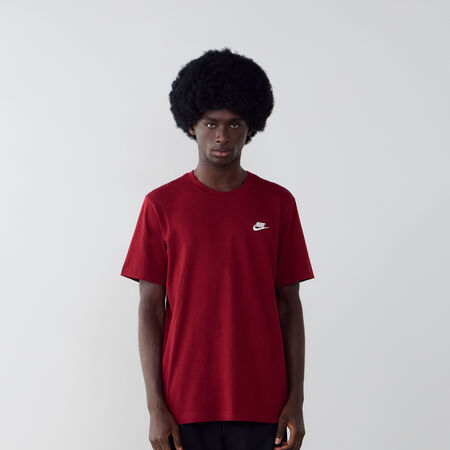 TEE SHIRT CLUB : BORDEAUX/BLANC