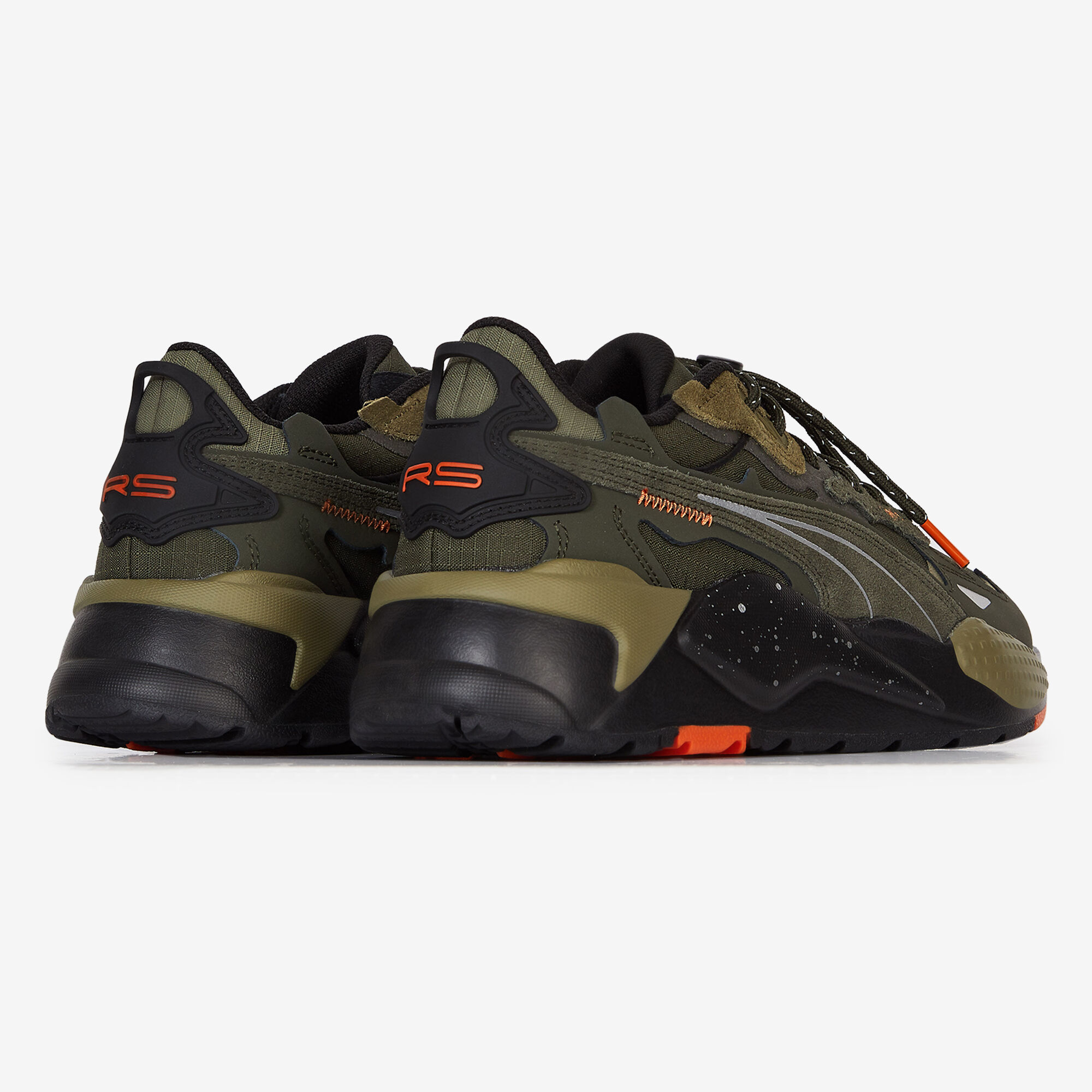 Puma rs x femme noir et vert 2025