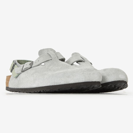 BIRKENSTOCK TOKIO SUEDE GRIS HOMME