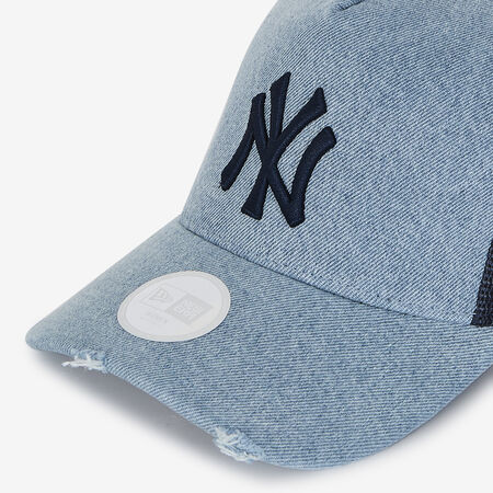 NEW ERA TRUCKER WOMEN NY DENIM BLEU/MARINE FEMME