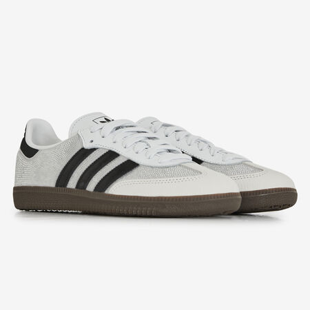 ADIDAS ORIGINALS samba SAMBA OG RHINESTONES GRIS/ARGENT/NOIR DAMES