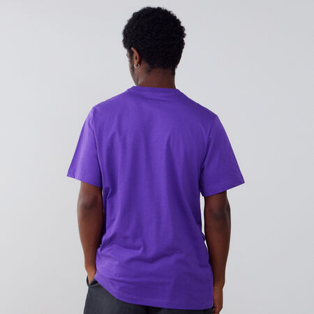 NIKE TEE SHIRT CLUB VIOLET/BLANC HOMME