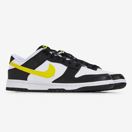 NIKE dunk DUNK LOW NOIR/JAUNE HOMME