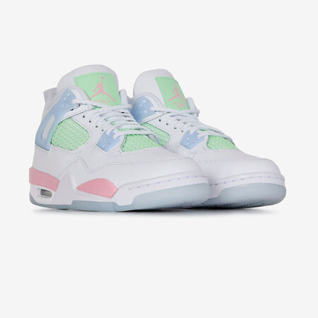 JORDAN AIR JORDAN 4 LOVE IS IN THE AIR BLEU/ROSE JUNIOR