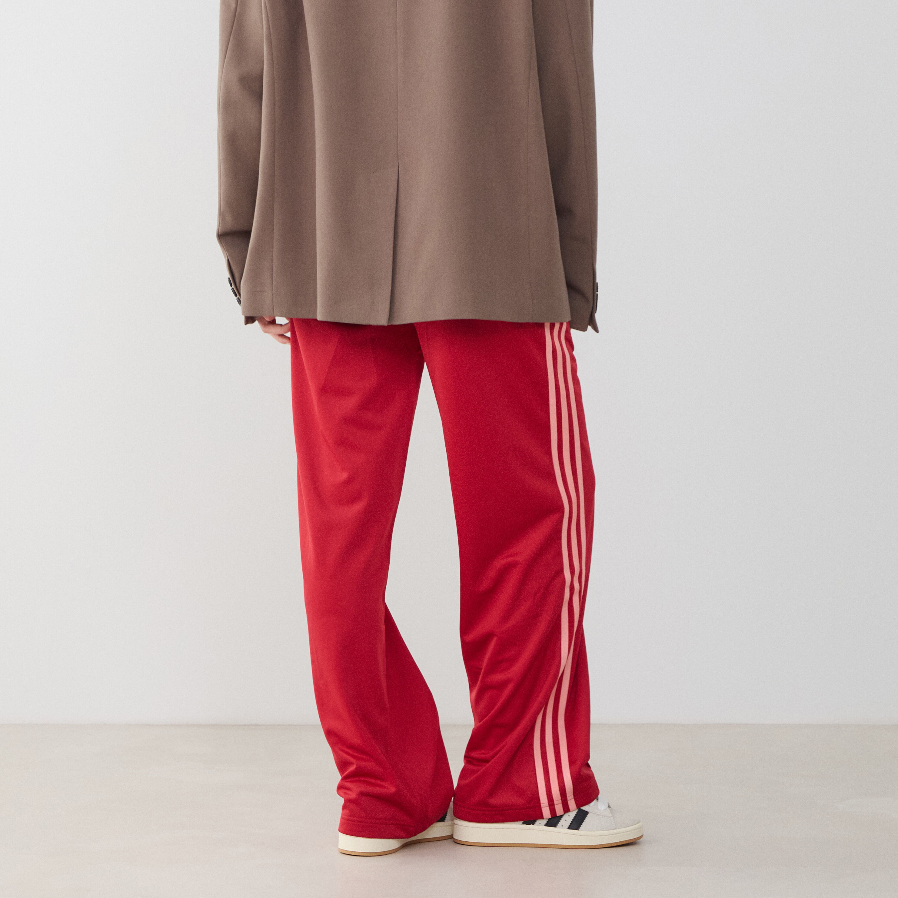 Adidas broek rood dames online
