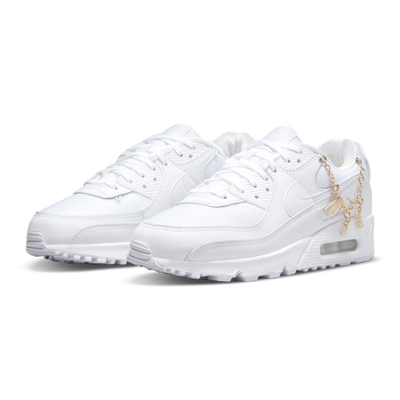 NIKE Air Max 90 AIR MAX 90 PRM WIT/GOUD DAMES