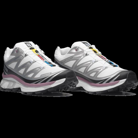 SALOMON XT-6 BLANC/MARRON DAMES