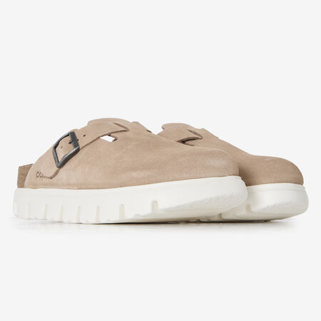 BIRKENSTOCK boston BOSTON CHUNKY WARM SAND BEIGE FEMME