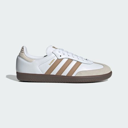 ADIDAS ORIGINALS samba SAMBA OG BLANC/MARRON FEMME