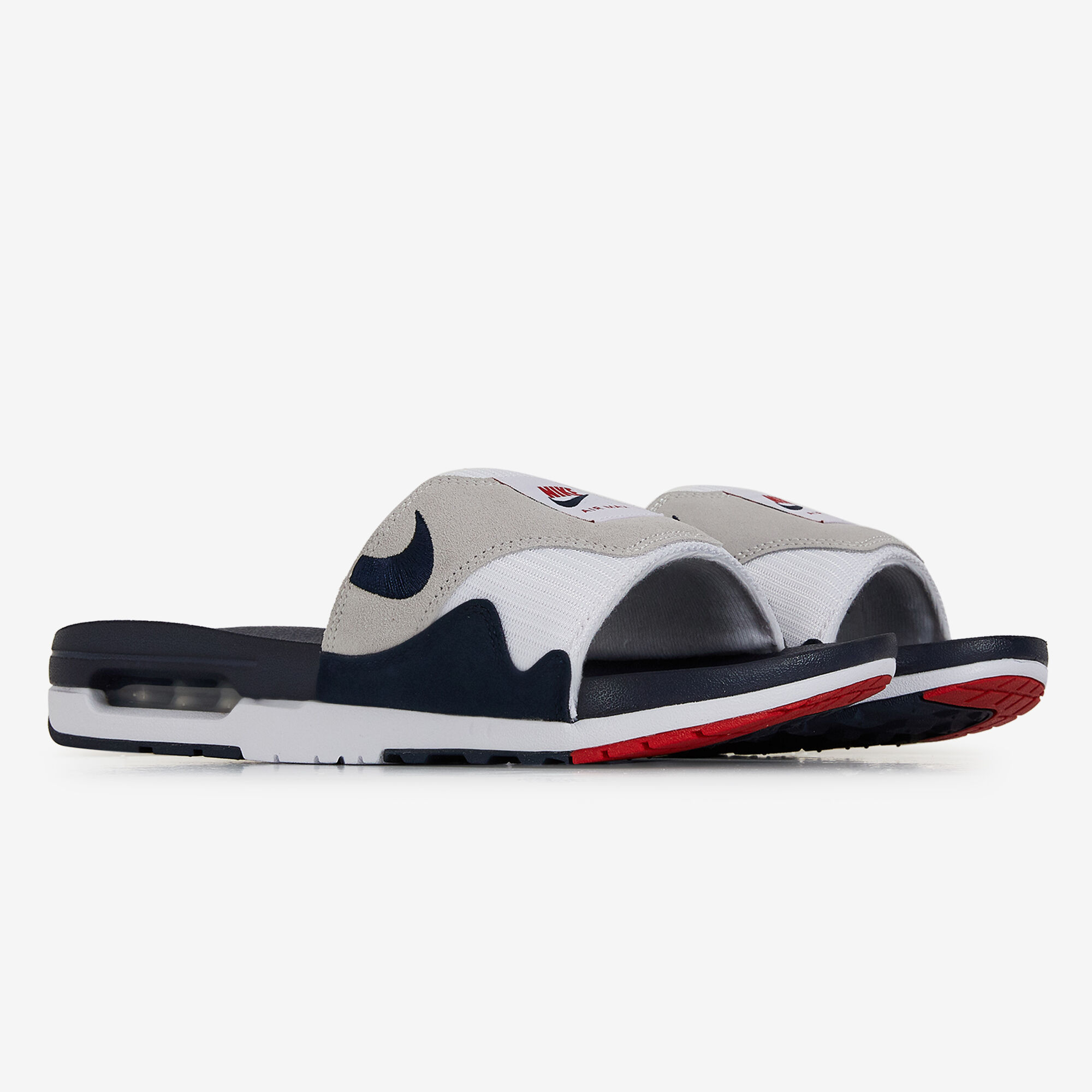 Nike slippers hotsell blauw