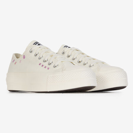 CONVERSE CHUCK TAYLOR ALL STAR LIFT OX BEIGE DAMES