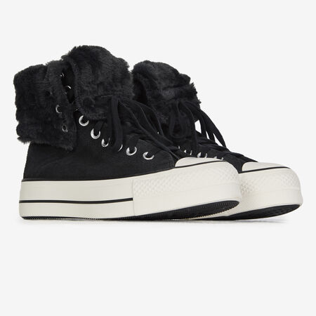 CONVERSE chuck taylor all star CTAS FOLD-OVER LIFT NOIR DAMES