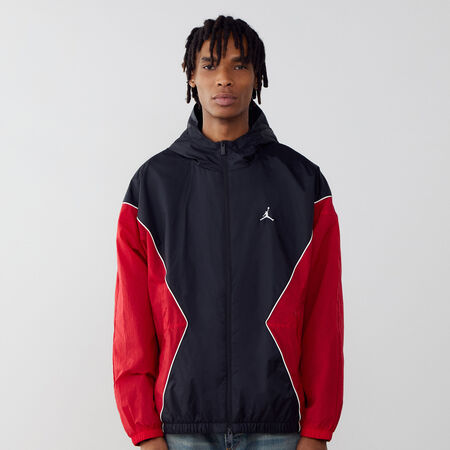 JORDAN JACKET FZ ESSENTIALS DRAFT NOIR/ROUGE HEREN