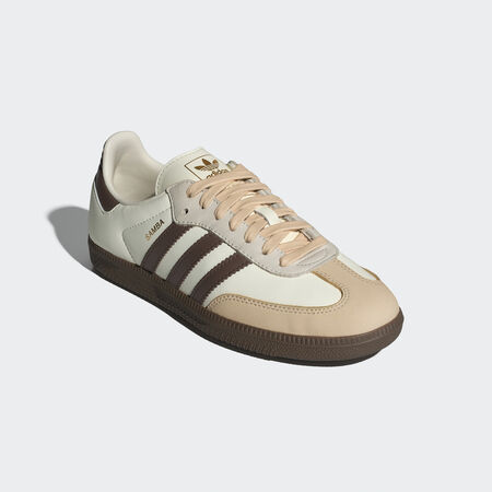 ADIDAS ORIGINALS samba SAMBA OG BEIGE/MARRON DAMES