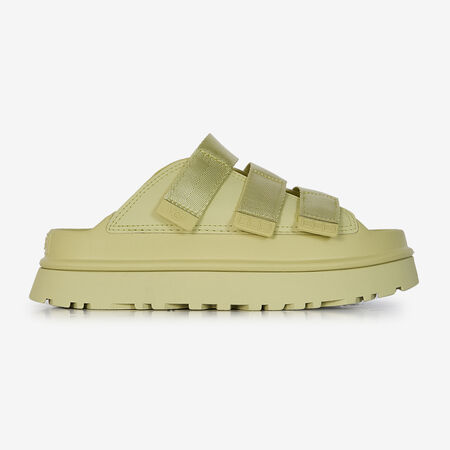 UGG GOLDENGLOW SLIDE JAUNE FEMME