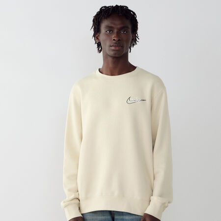 NIKE SWEAT CREW CLUB CTB BEIGE HEREN