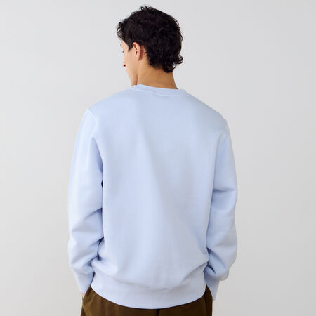 NIKE SWEAT CREW CLUB BLEU/BLANC HOMME