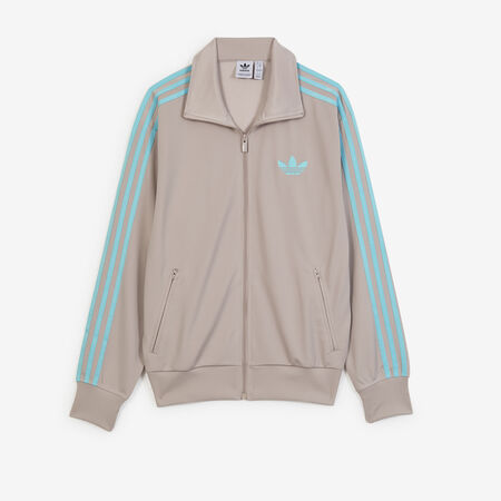 ADIDAS ORIGINALS JACKET FZ TRACKTOP FIREBIRD BEIGE/BLEU DAMES