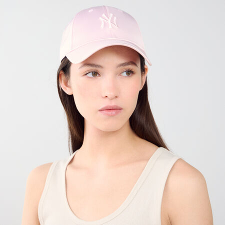 NEW ERA 9FORTY WOMEN NY SATIN LOGO ROSE FEMME