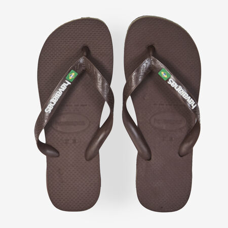 HAVAIANAS BRASIL LOGO MARRON DAMES