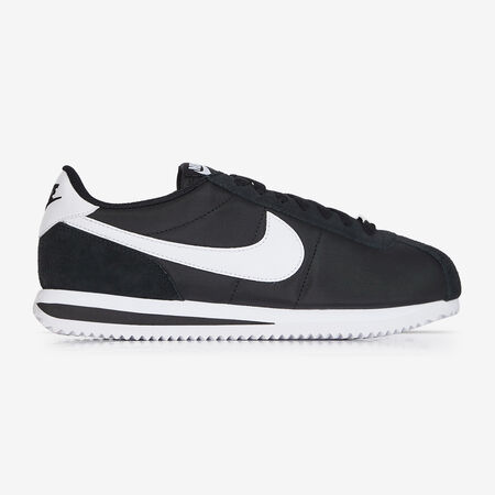 NIKE cortez CORTEZ NYLON NOIR/BLANC FEMME