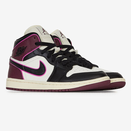 JORDAN air jordan 1 AIR JORDAN MID SE ZWART/PAARS DAMES