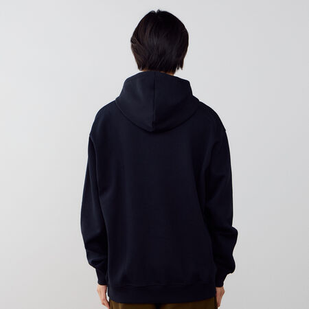 NEW BALANCE HOODIE BOSTON LOGO NOIR/ROSE HOMME