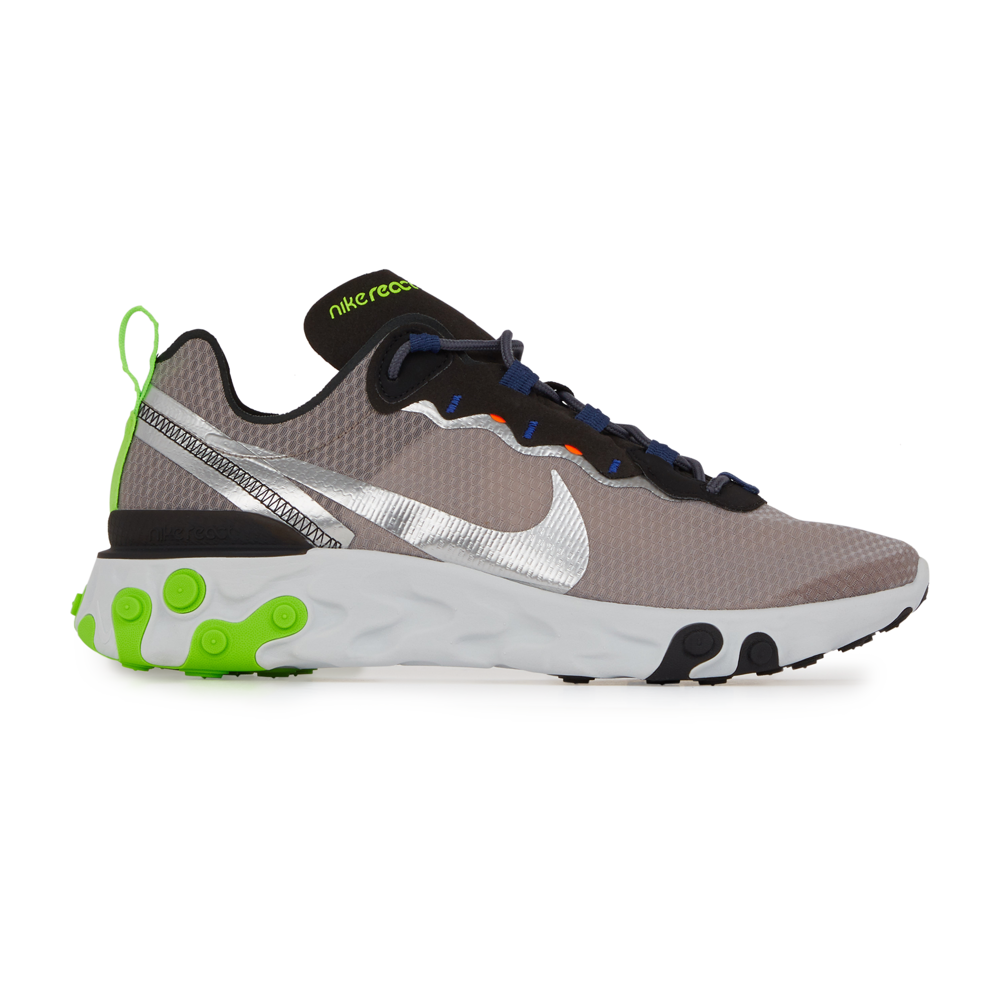 Nike react gris noir clearance