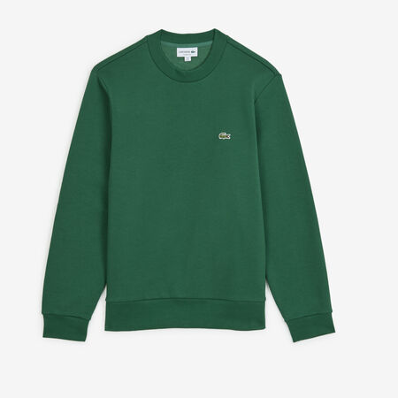 LACOSTE SWEAT CREW CLASSIC LOGO VERT HOMME