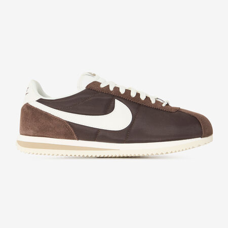 NIKE cortez CORTEZ NYLON MARRON/BLANC HEREN