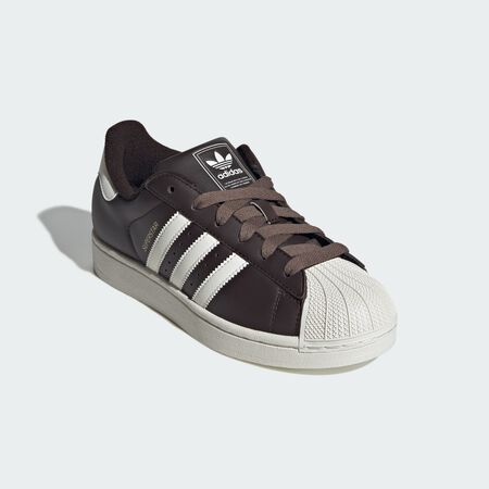 ADIDAS ORIGINALS superstar SUPERSTAR MARRON/BLANC FEMME