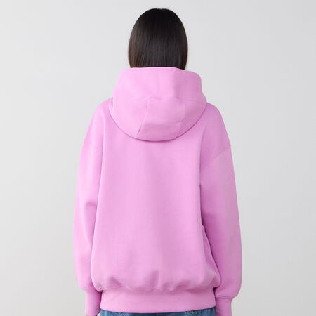NIKE HOODIE PHOENIX LONG OVERSIZED ROSE DAMES