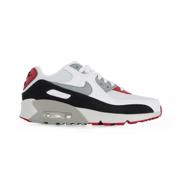 Kudde systematisch rust NIKE AIR MAX 90 LEATHER BLANC/ROUGE/NOIR - SNEAKERS ENFANT | Courir.be