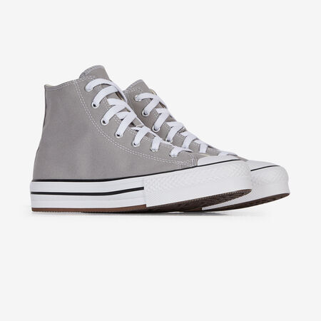 CONVERSE chuck taylor all star CHUCK TAYLOR ALL STAR EVA LIFT HI GRIS/BLANC JUNIOR