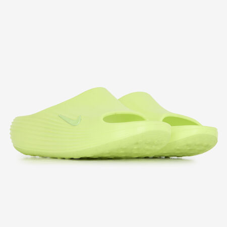 NIKE REACTX REJUVEN8 SLIDE JAUNE FLUO HOMME