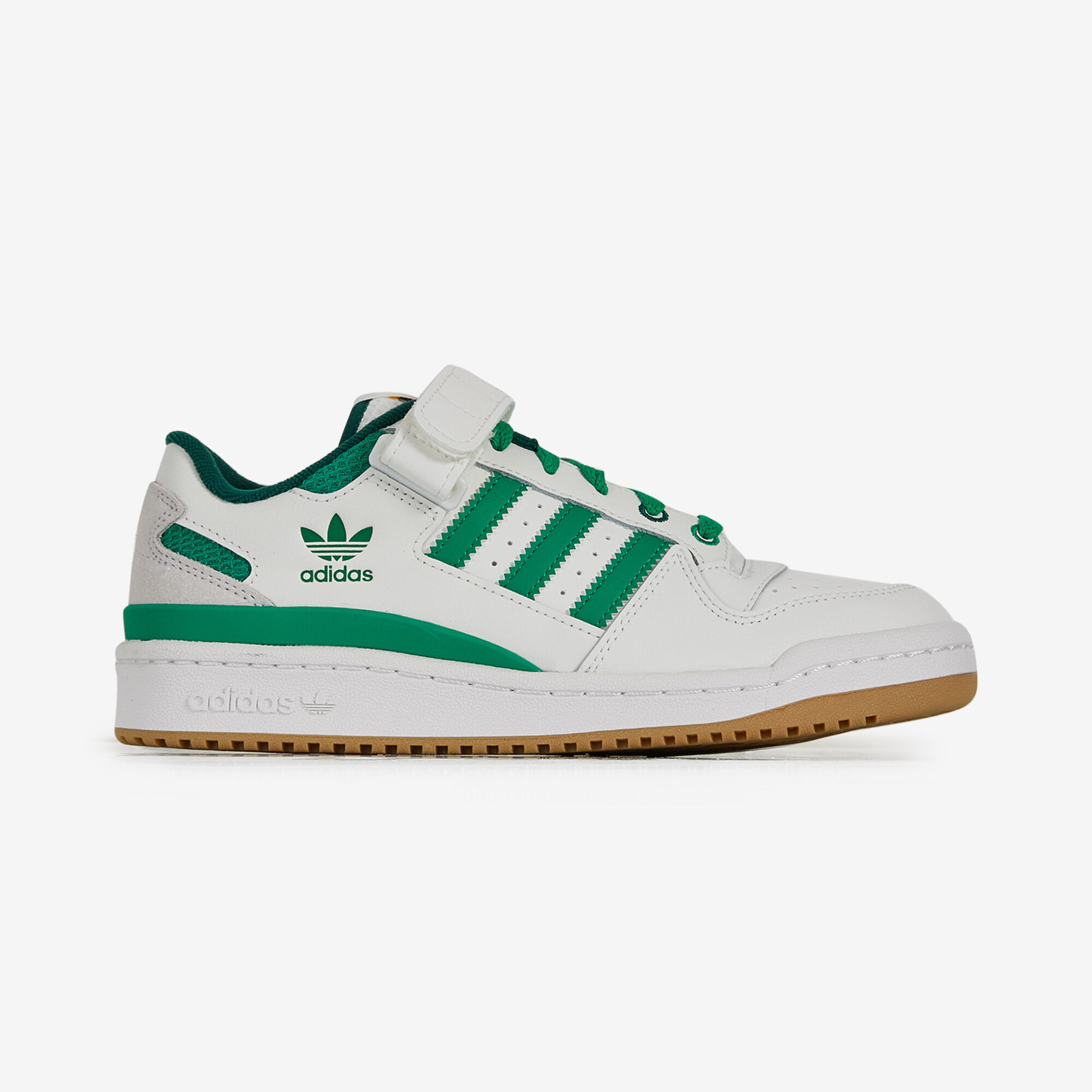ADIDAS ORIGINALS FORUM LOW WIT GROEN SNEAKERS KINDEREN Courir.be