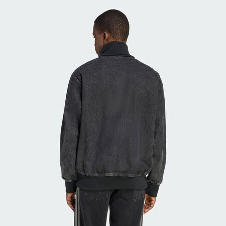 ADIDAS ORIGINALS JACKET FZ FIREBIRD DENIM NOIR HEREN