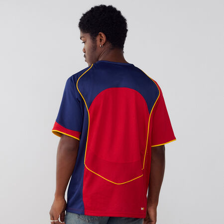 NIKE JERSEY T90 ENERGY ROUGE/BLEU HEREN