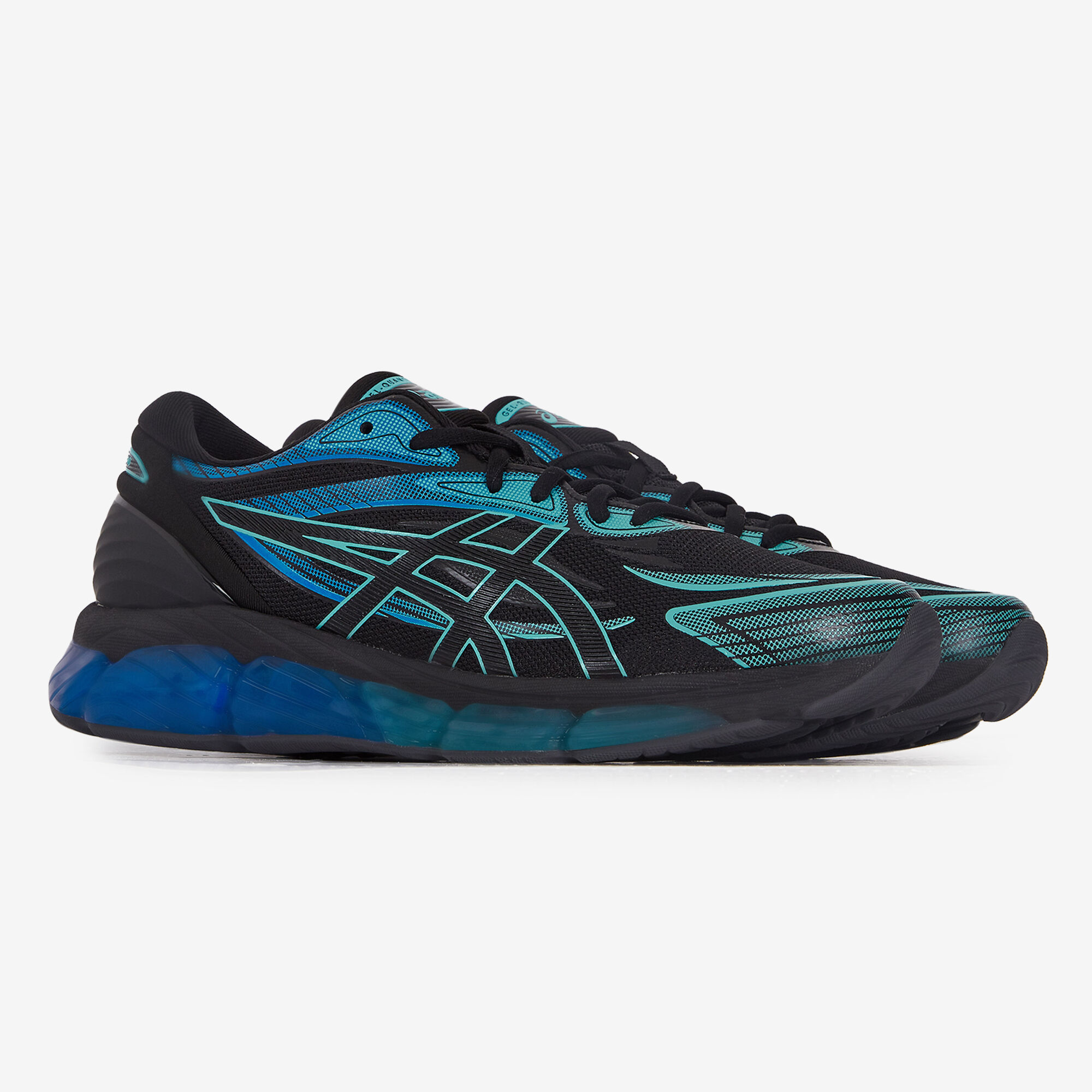 ASICS GEL QUANTUM 360 VIII NOIR BLEU SNEAKERS HOMME Courir.be