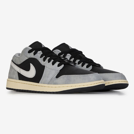 JORDAN AIR JORDAN 1 LOW NOIR/GRIS HOMME