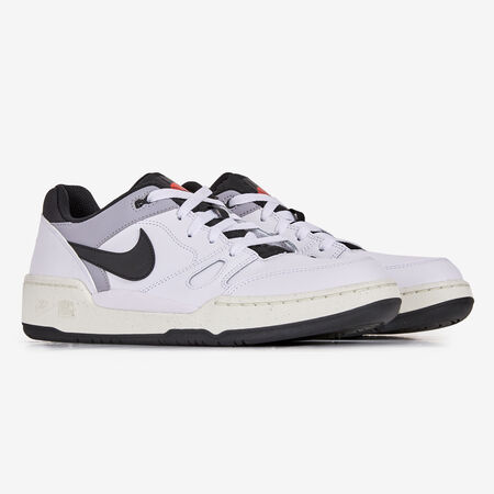 NIKE FULL FORCE LOW BLANC/NOIR HOMME