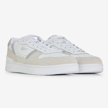 LACOSTE T-CLIP SET BLANC/GRIS HOMME