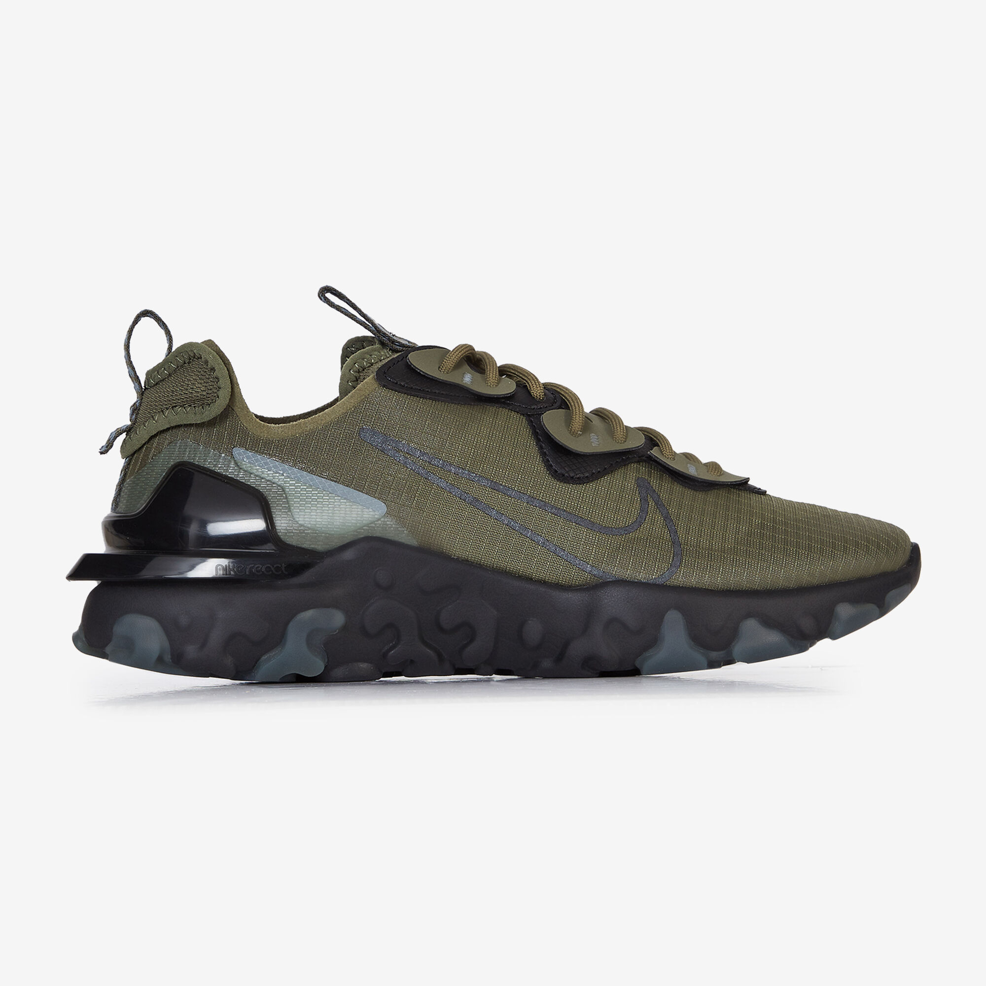 NIKE REACT VISION KAKI NOIR SNEAKERS HOMME Courir.be