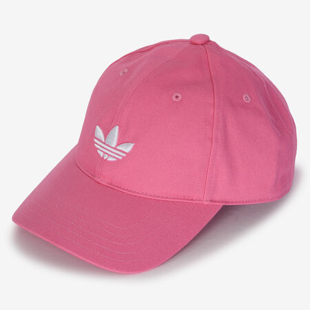 ADIDAS ORIGINALS CASQUETTE BASEBALL CLASSIC TREFOIL ROSE/BLANC HOMME
