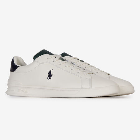 POLO RALPH LAUREN HERITAGE COURT BLANC/VERT HOMME