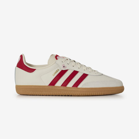 ADIDAS ORIGINALS samba SAMBA OG VALENTINE BEIGE/ROUGE JUNIOR