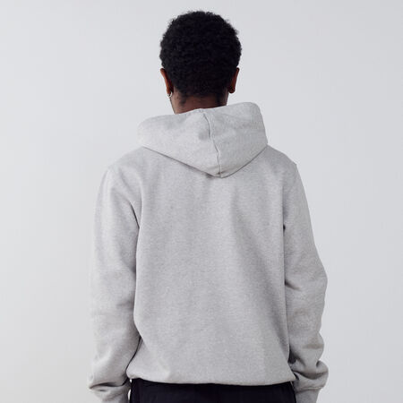 ADIDAS ORIGINALS HOODIE ESSENTIAL TREFOIL GRIS/BLANC HEREN