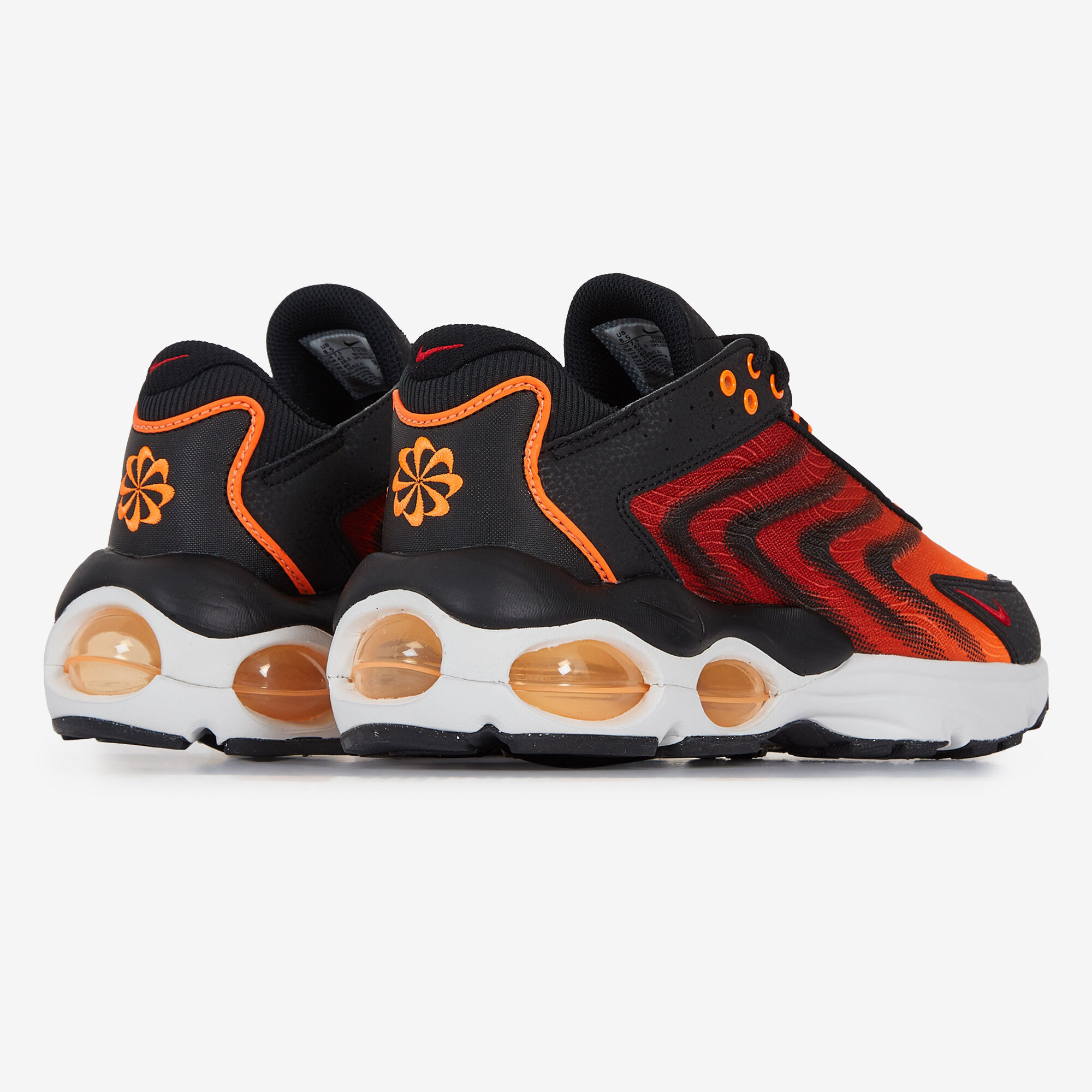 NIKE AIR MAX TW NOIR ORANGE SNEAKERS HOMME Courir.be